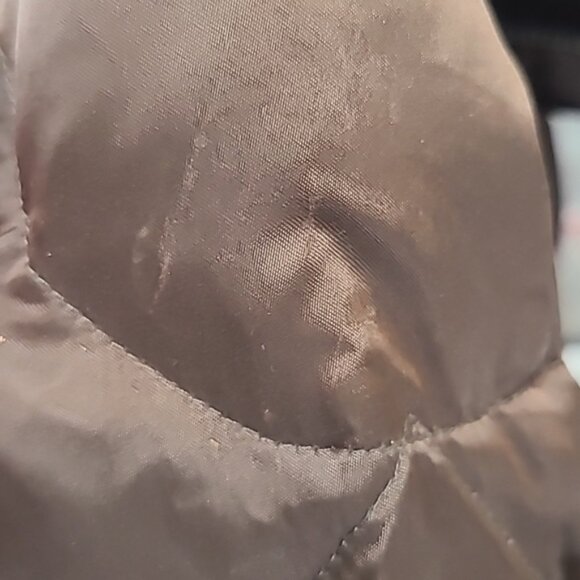 THE NORTH FACE Women's Puffer 550 Chocolate Brown Winter Jacket, size Large - Picture 9 of 11